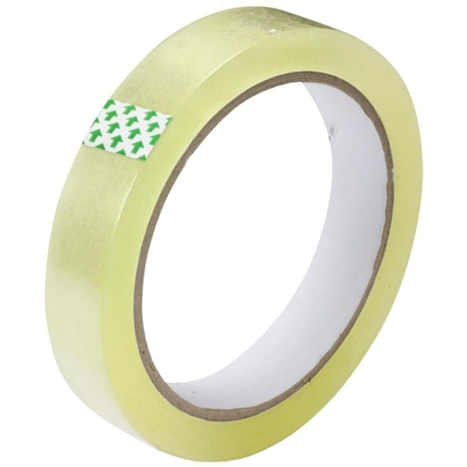 Gtse Premium Clear Tape  1 Inch X 217 Feet  Strong Transparent Gift Wrap Tape For Home  Office  6 Rolls  3"" Core