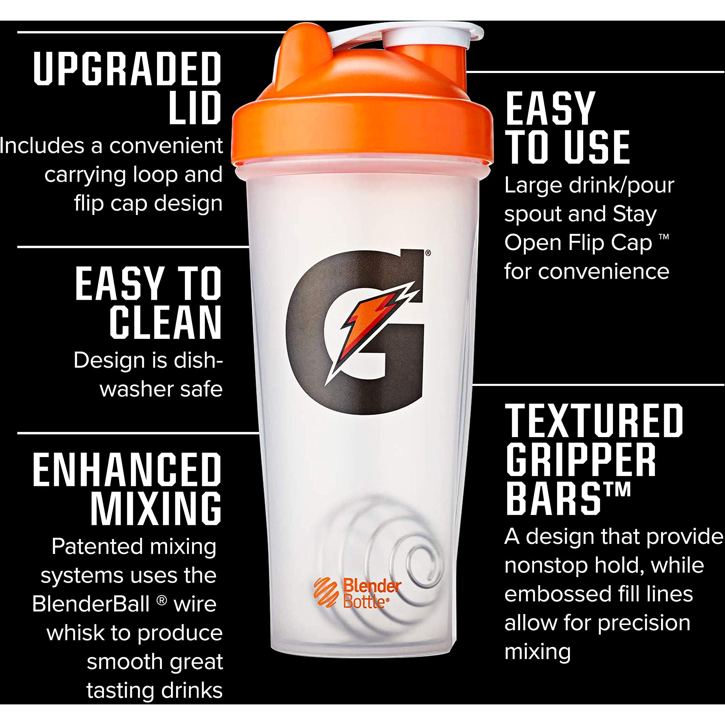 Gatorade Shaker Bottle For Gym   28 Ounce  Plastic