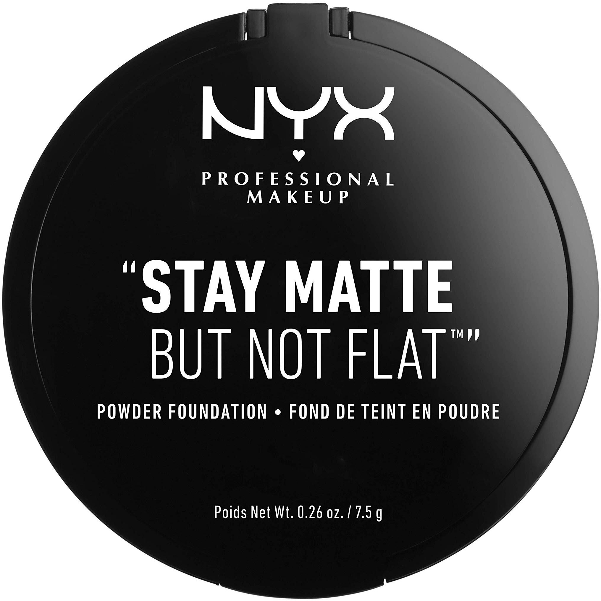 Nyx Professional Makeup Stay Matte But Not Flat Powder Foundation  Soft Beige