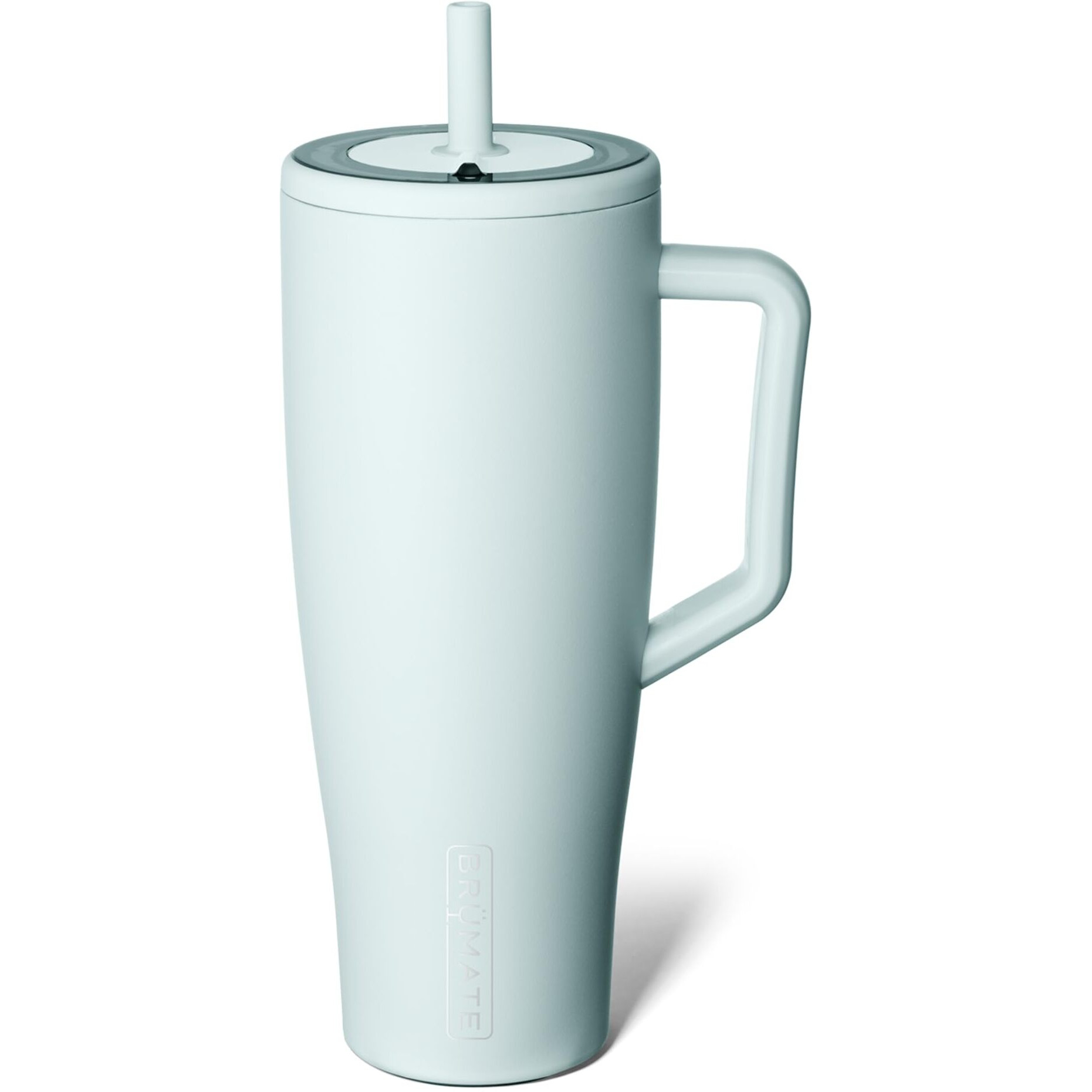 Brmate Era 40 Oz Tumbler With Handle And Straw | 100% Leakproof Insulated Tumbler With Lid And Straw | Made Of Stainless Steel | Cup Holder Friendly Base | 40Oz (Blue Agave)