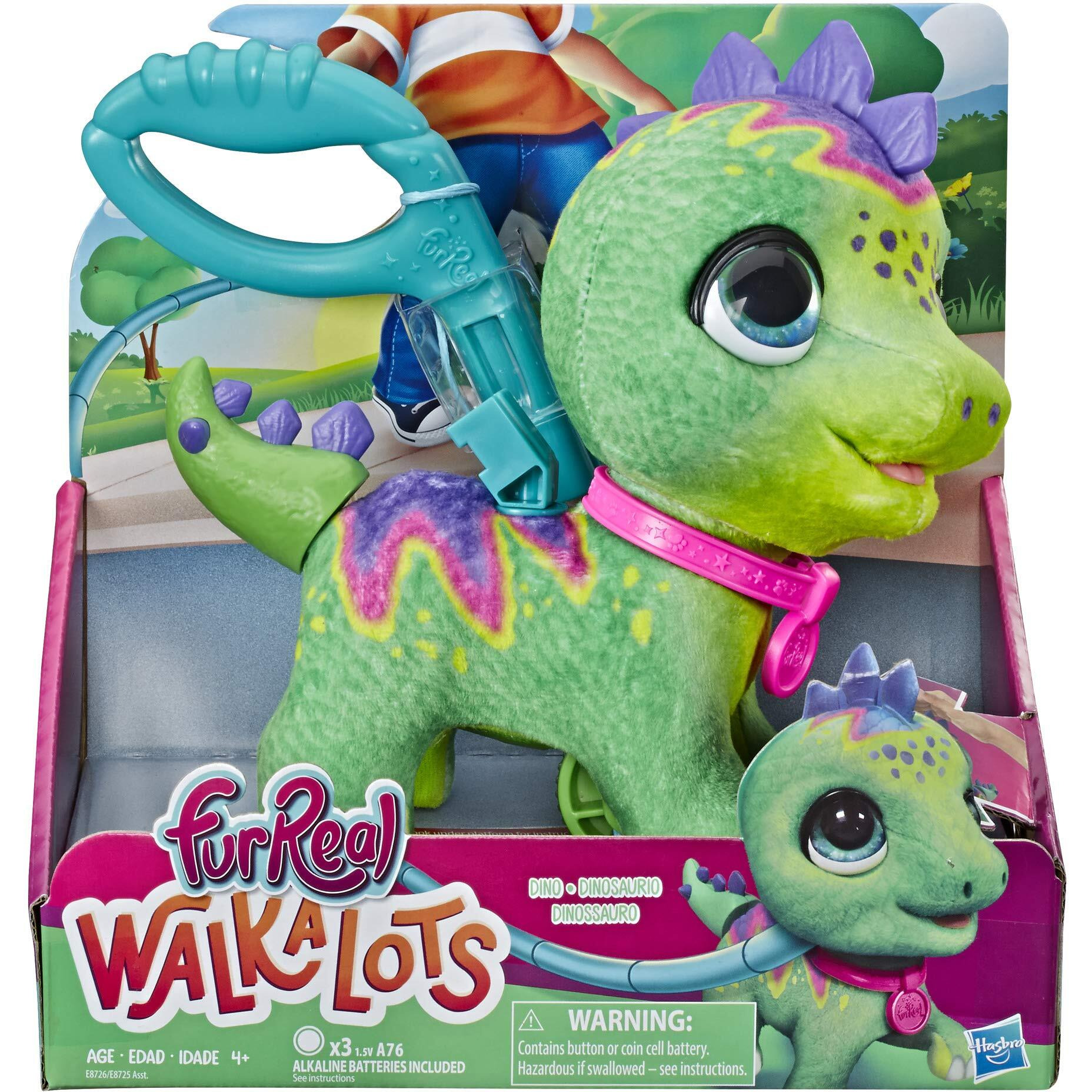 Furreal Walkalots Big Wags Dino  Brown/A (E8726)