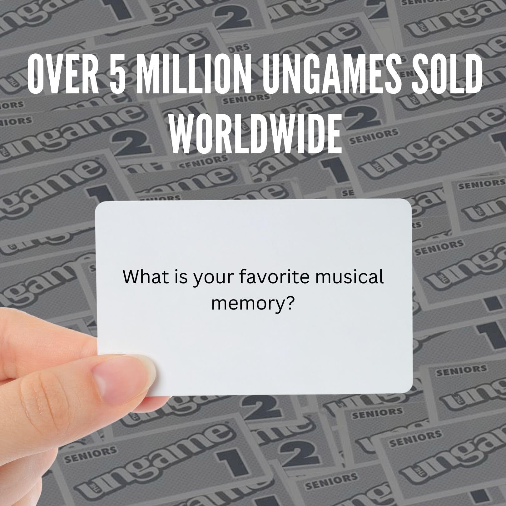 Pocket Ungame - Seniors Edition - Non-Competitive Card Game For Seniors To Discuss  Share Values & Self Express - Take A Walk Down Memory Lane - Age 55+