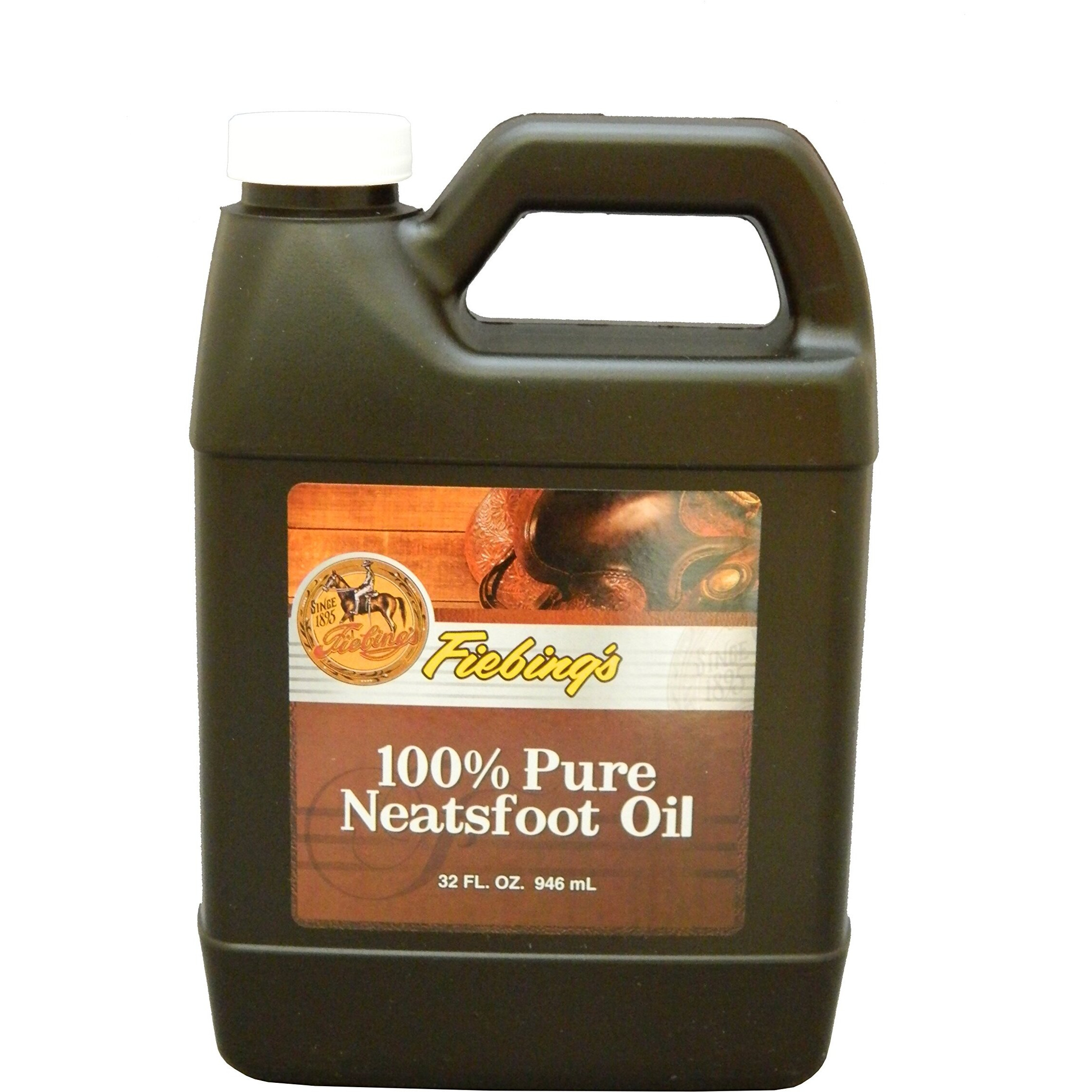 Fiebing's 100% Pure Neatsfoot Oil  32 Oz. - Natural Leather Preservative