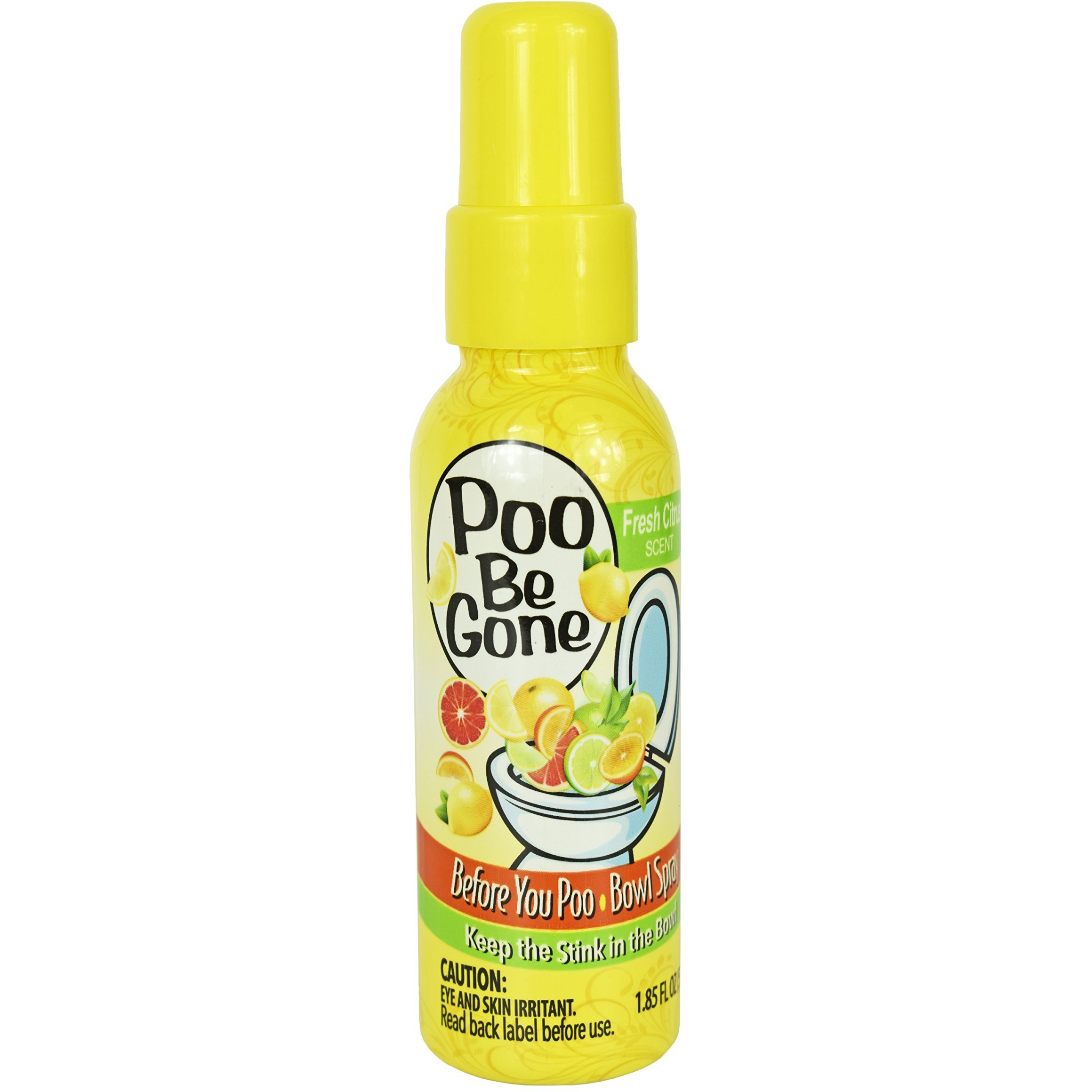 Set Of 4 Stinky Bowl Spray 1.85Oz - Before You Go Toilet Bathroom Deodorizer - Features Fresh Citrus Scent And Lavender Scent