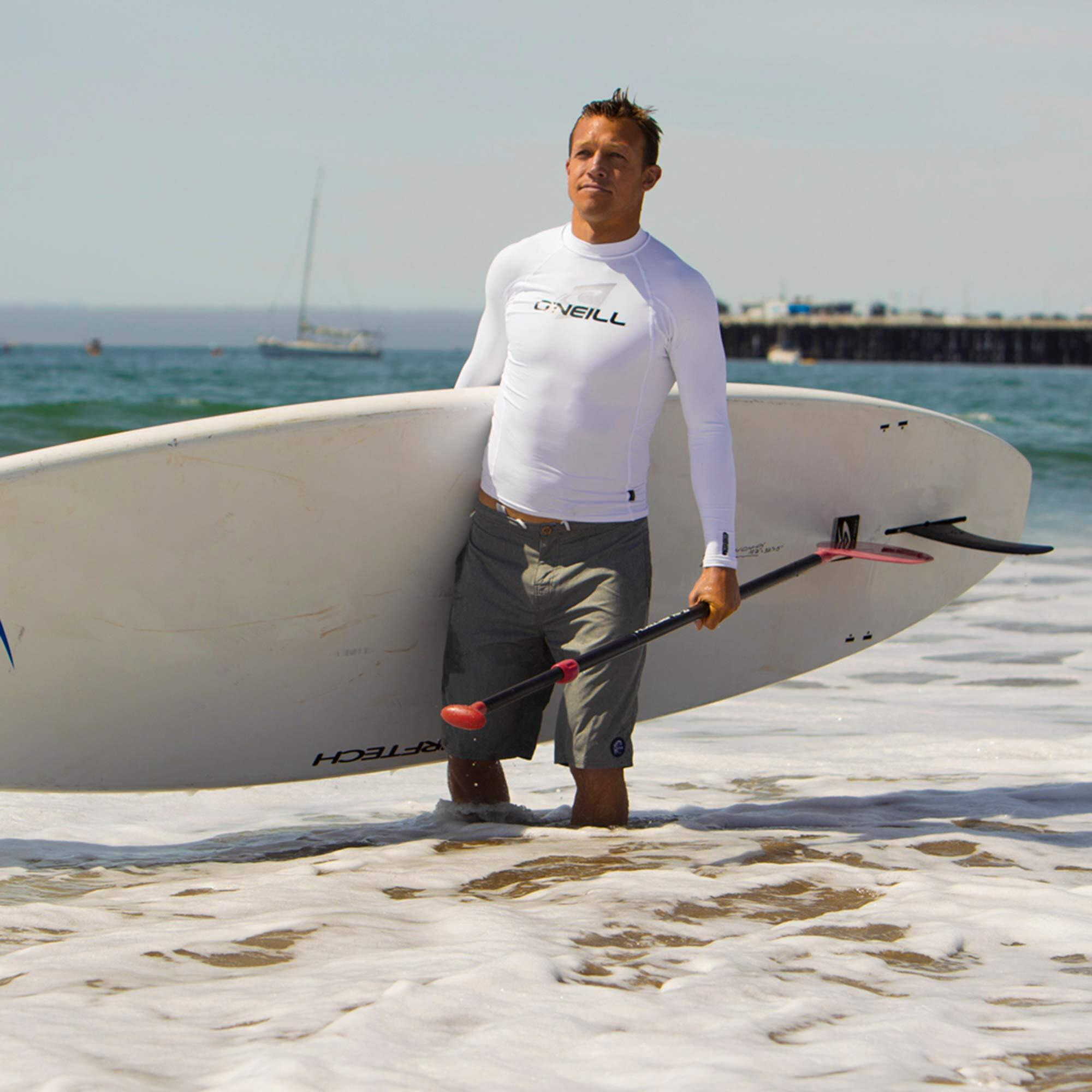 O'Neill Basic Skins L/S Crew White M (5'9""-5'11""  150-170 Lbs)