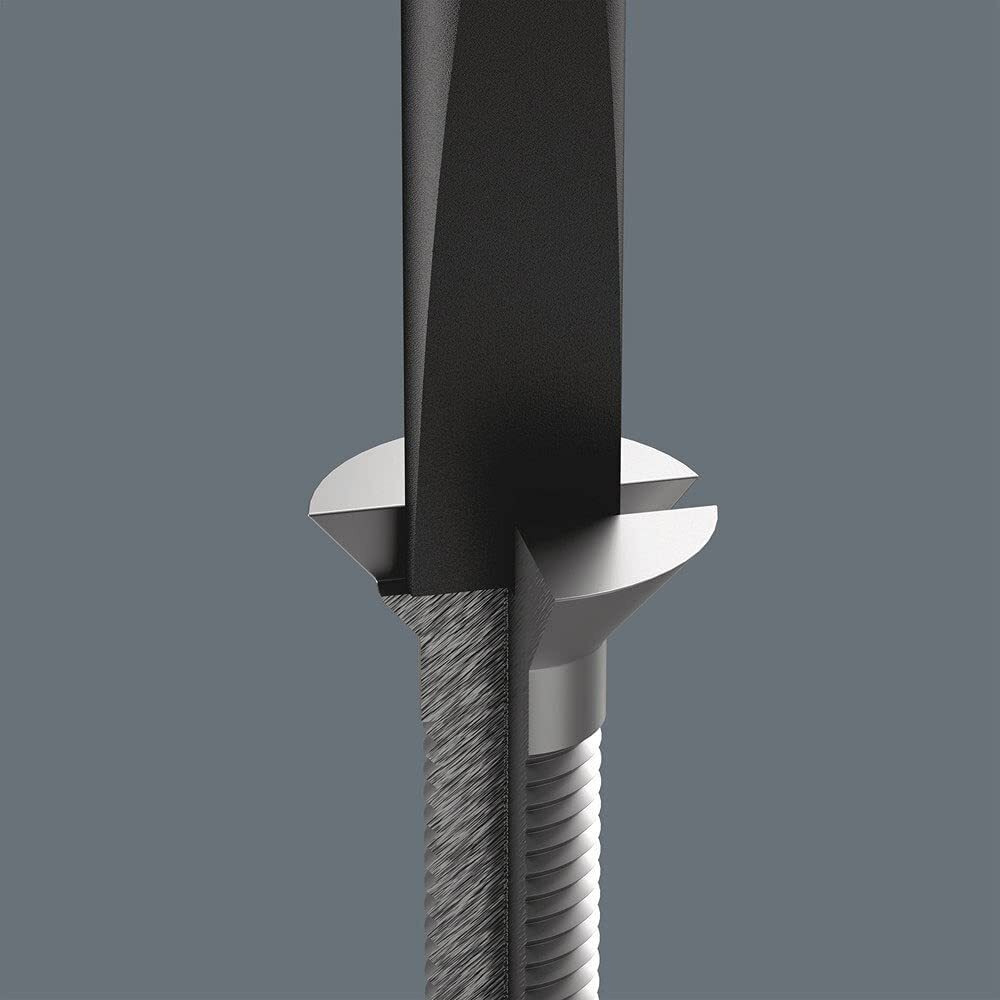 Wera 05118010001 Kraftform Micro 2035 Slotted Electronics Precision Screwdriver  3Mm Head  80Mm Blade Length