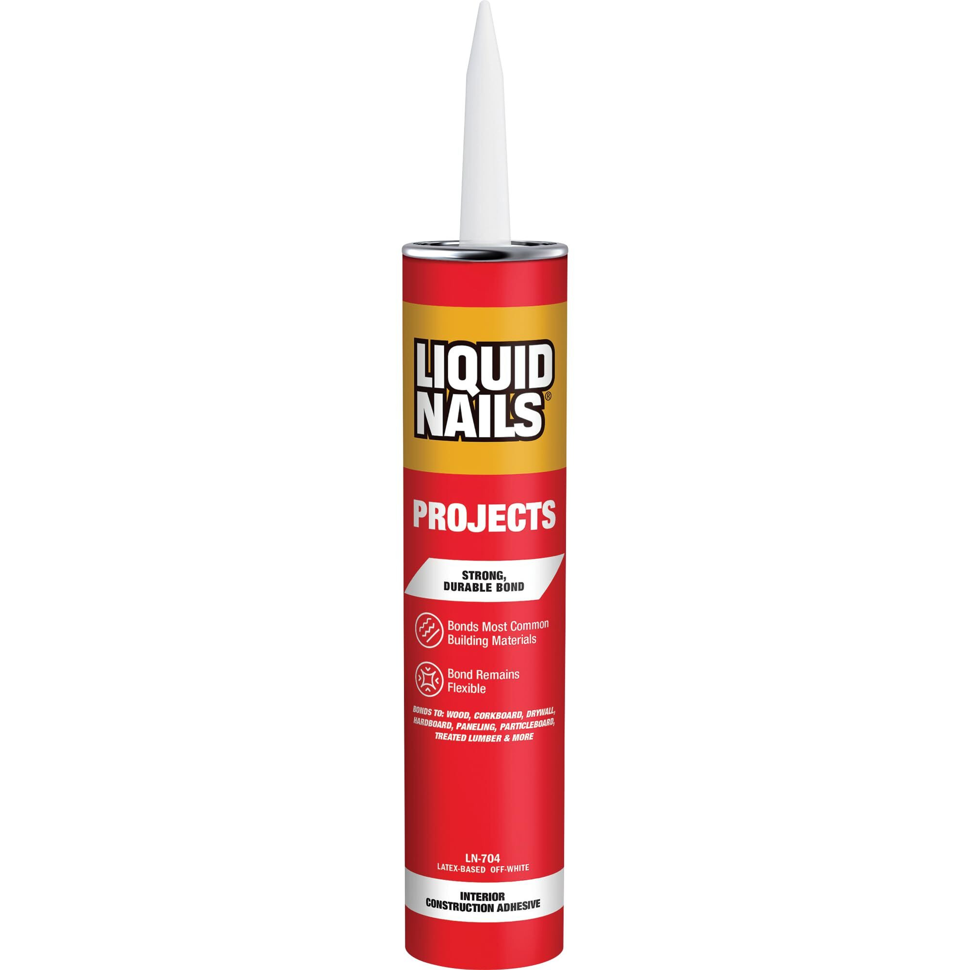 Liquid Nails 28 Oz Interior Projects Latex Construction Adhesive Tan