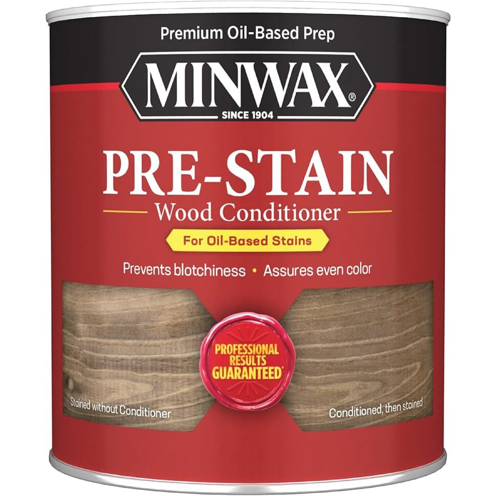 1 Qt Minwax 61500 Clear Pre-Stain Oil-Based Wood Conditioner