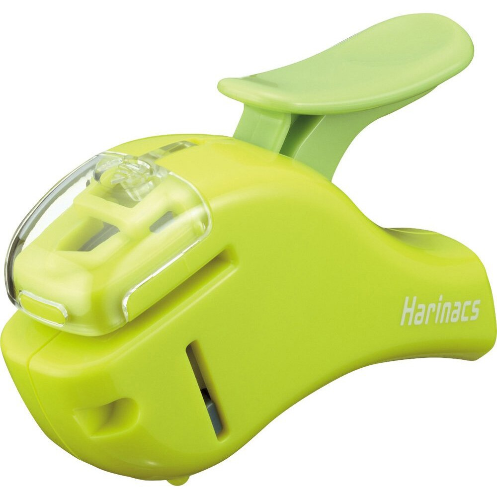 Kokuyo Harinacs Stapleless Stapler  Compact Alpha  Up To 5 Sheets Binding  Green  Japan Import (Sln-Msh305G)