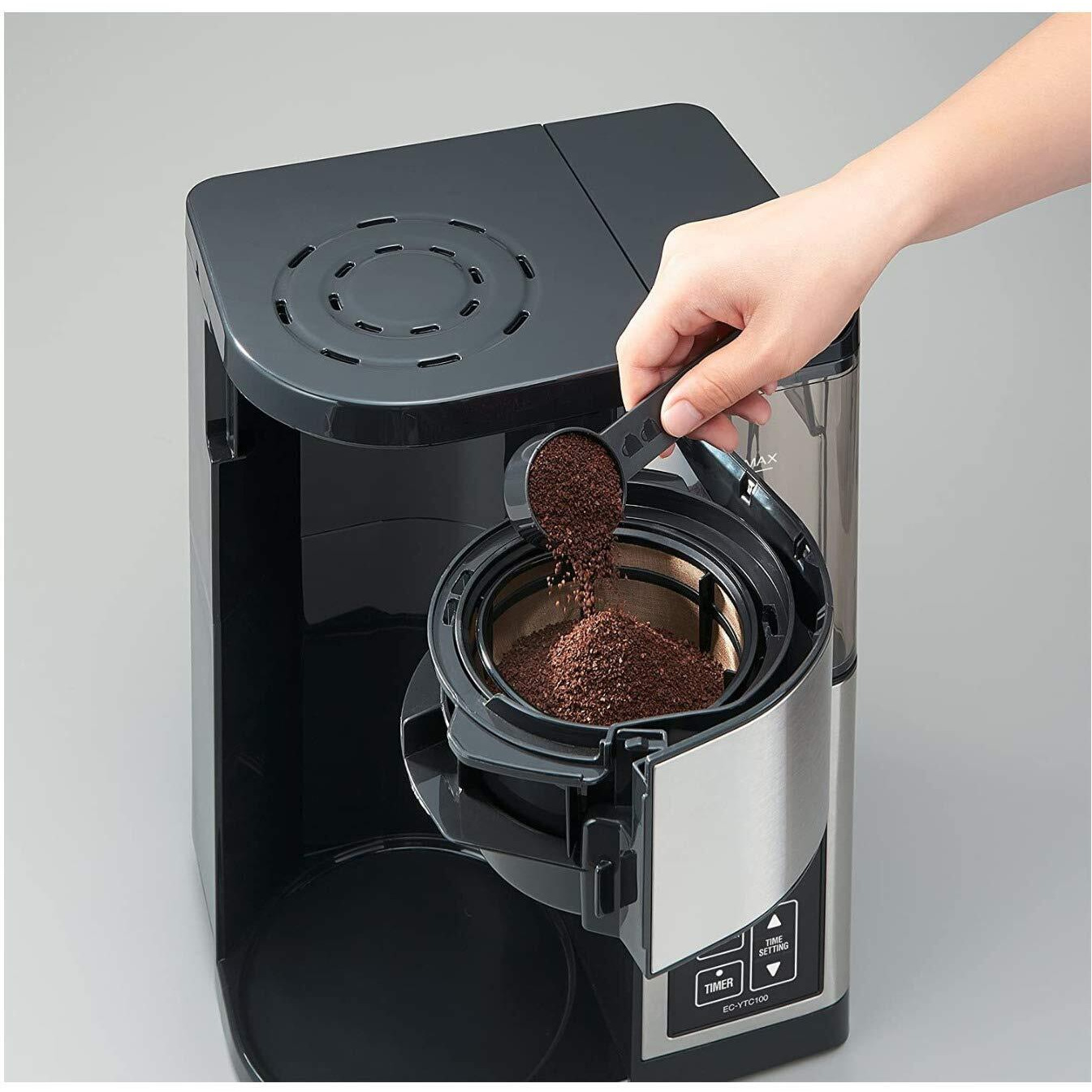 Zojirushi Ec-Ytc100Xb 10-Cup Coffee Maker (Stainless Steel/Black)