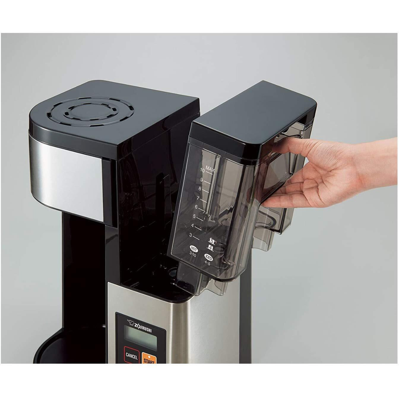 Zojirushi Ec-Ytc100Xb 10-Cup Coffee Maker (Stainless Steel/Black)