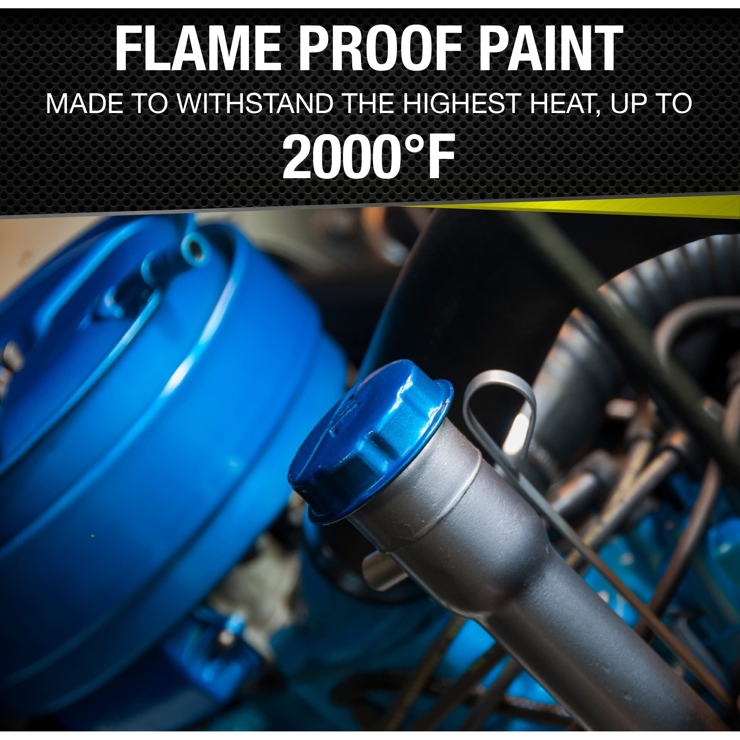 Vht Flameproof Coating  Flat Black