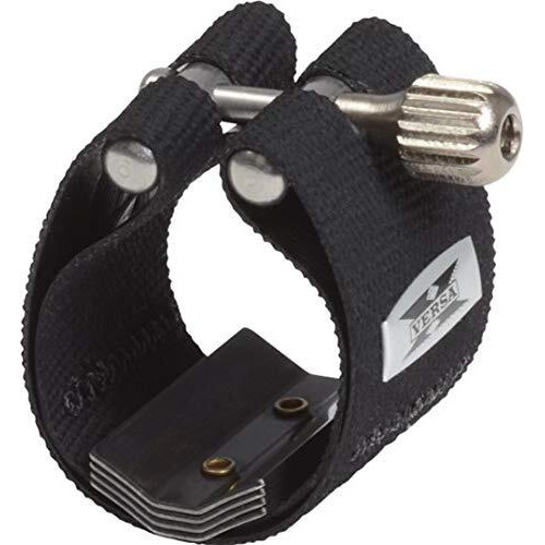 Rovner Ligature & Plastic Cap For Alto Standard Saxophone - Versa X Ligature For Hard Rubber Mouthpiece (X-1Rl)