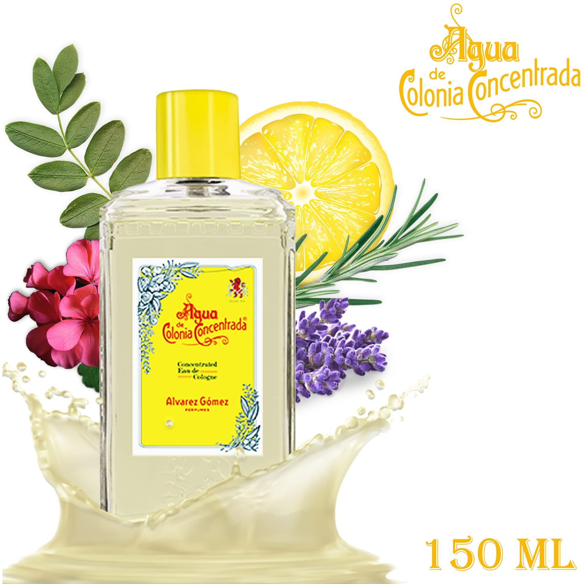 Alvarez Gomez Agua De Colonia Concentrated Eau De Cologne Spray  5.0 Ounce