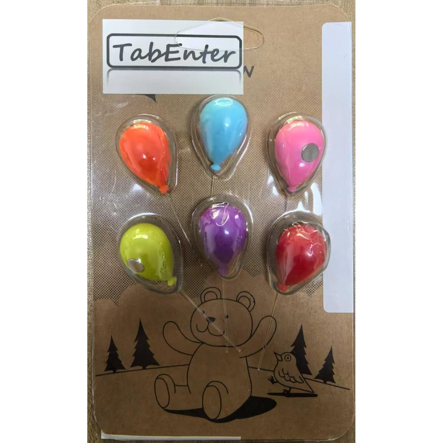 Tabenter Decorative Refrigerator Magnets  Perfect Fridge Magnets For House Office Personal Use (12Pcs Balloon)