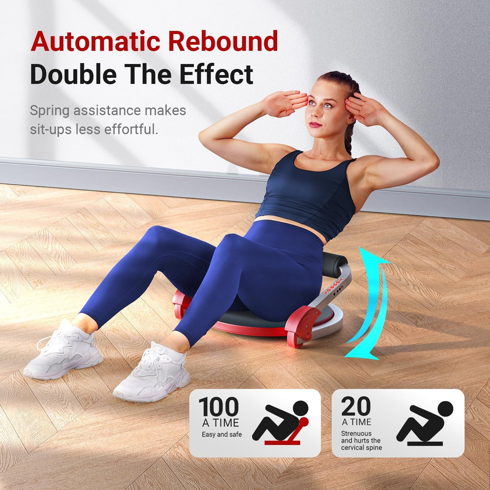 Merach Ab Machine For Stomach Workout  Ab Crunch Machine With 3 Adjustable Resistance And Automatic Rebound  Sit Up Machine With 330 Lbs Weight Capacity  Ab Workout Equipment For Home Exercise