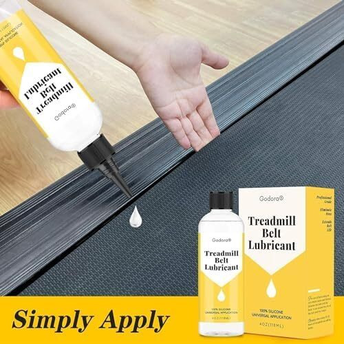 100% Silicone Treadmill Lubricant/Treadmill Lube  4 Ounces Premium Silicone Oil For Treadmill Belt Lubrication  Easy To Apply Treadmill Belt Lubricant Oil  Suitable For Nearly All Type Of Treadmills