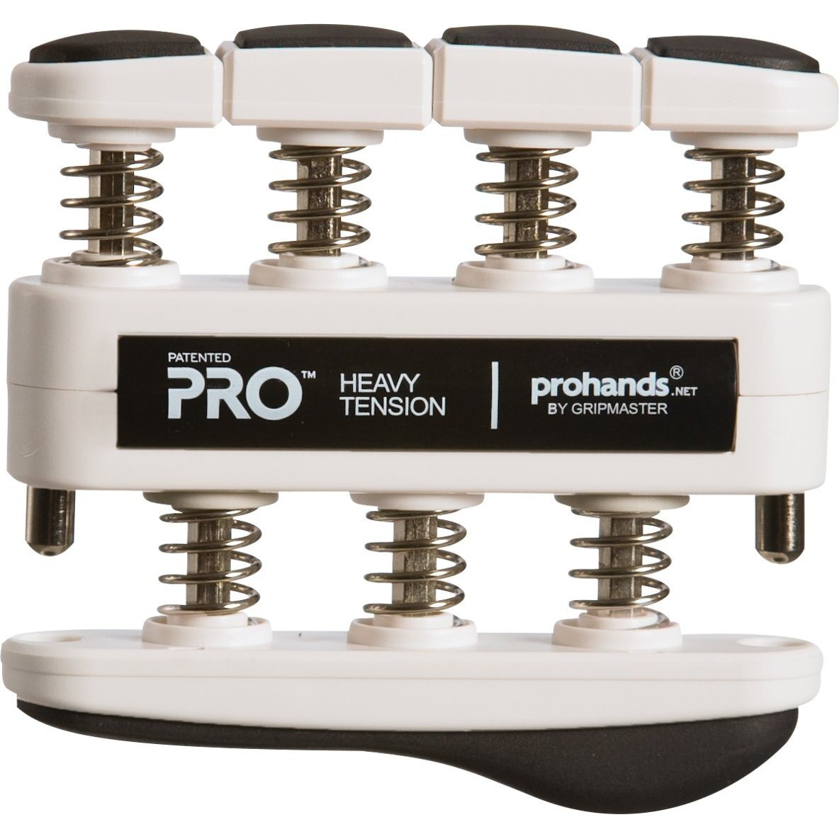 Prohands Pro Hand Exerciser  Finger Exerciser (Hand Grip Strengthener)  Spring-Loaded  Finger-Piston System  Isolate And Exercise Each Finger  (9 Lb Heavy Tension  Black-Pro)