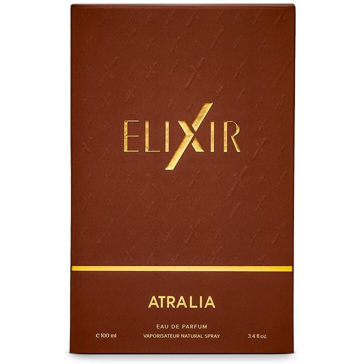 Atralia Elixir Eau De Parfum For Men 100Ml 3.4Oz - Luxurious And Long Lasting Fragrances With Notes Of Fougere And Amber - Best Alternative For Le Male