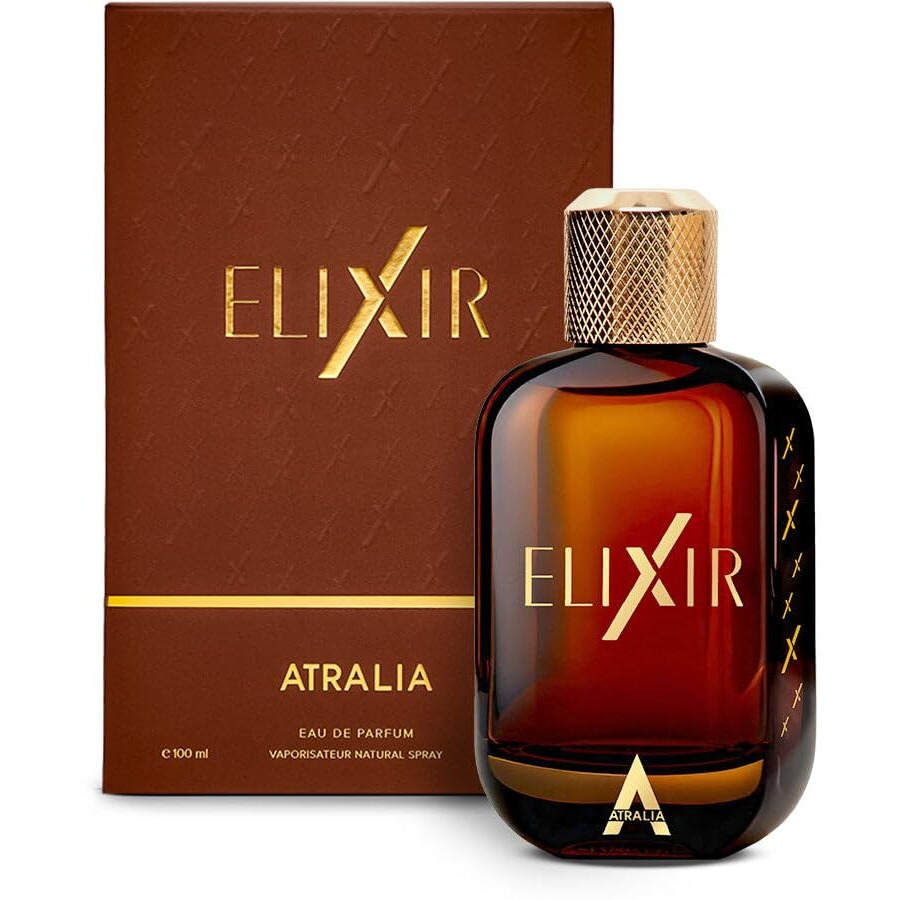 Atralia Elixir Eau De Parfum For Men 100Ml 3.4Oz - Luxurious And Long Lasting Fragrances With Notes Of Fougere And Amber - Best Alternative For Le Male