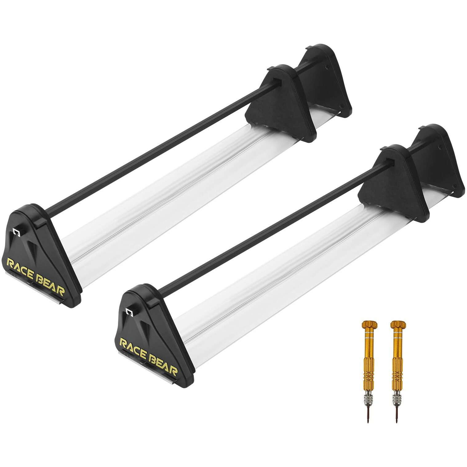 Miyee 500Mm/19.7"" Bezel Free Kit For 21-35"" Monitors Curved Screens (1 Pair Of Standard Version)