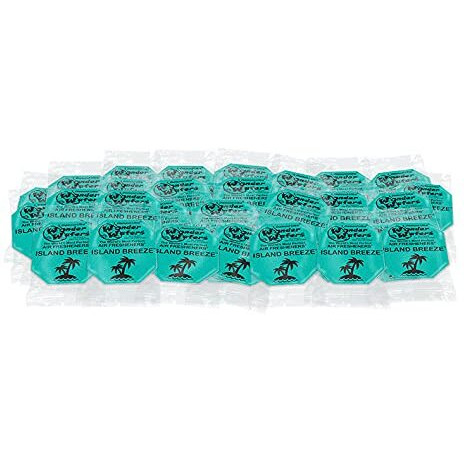 Wonder Wafers 25 Ct Individually Wrapped Island Breeze Air Fresheners