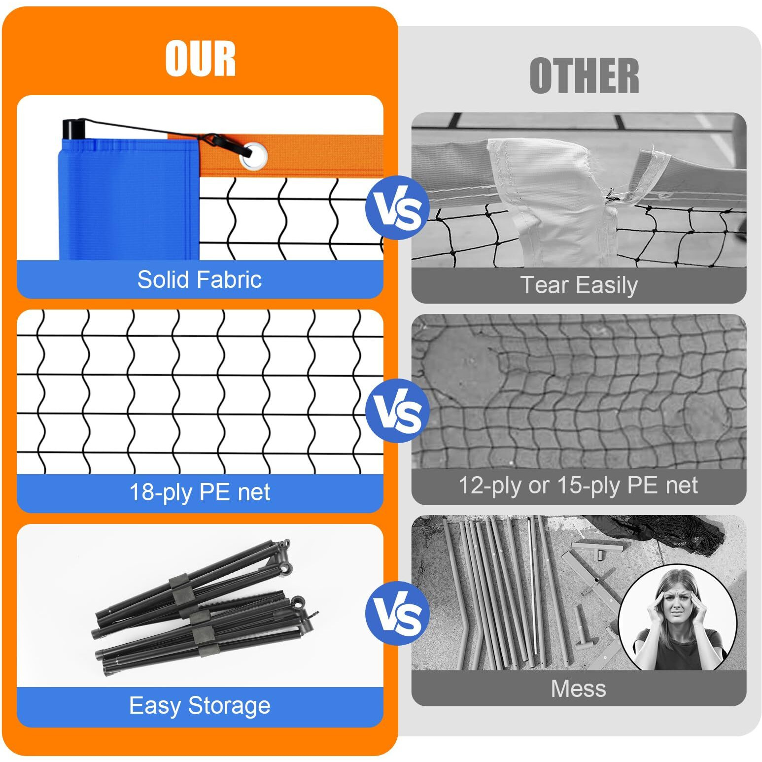 Hotnueout 5Ft Mini Pickleball Net  Portable Game Pickleball Practice Net For Driveway  Outdoor Indoor Home Small Pickle Ball Equipment Dink Training Aid