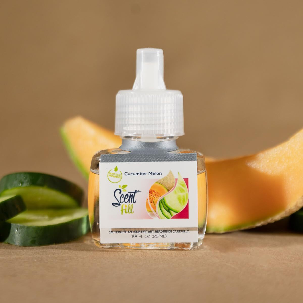 Scent Fill Cucumber Melon Plug In Air Freshener  Scented Oil Refills  4 Refills