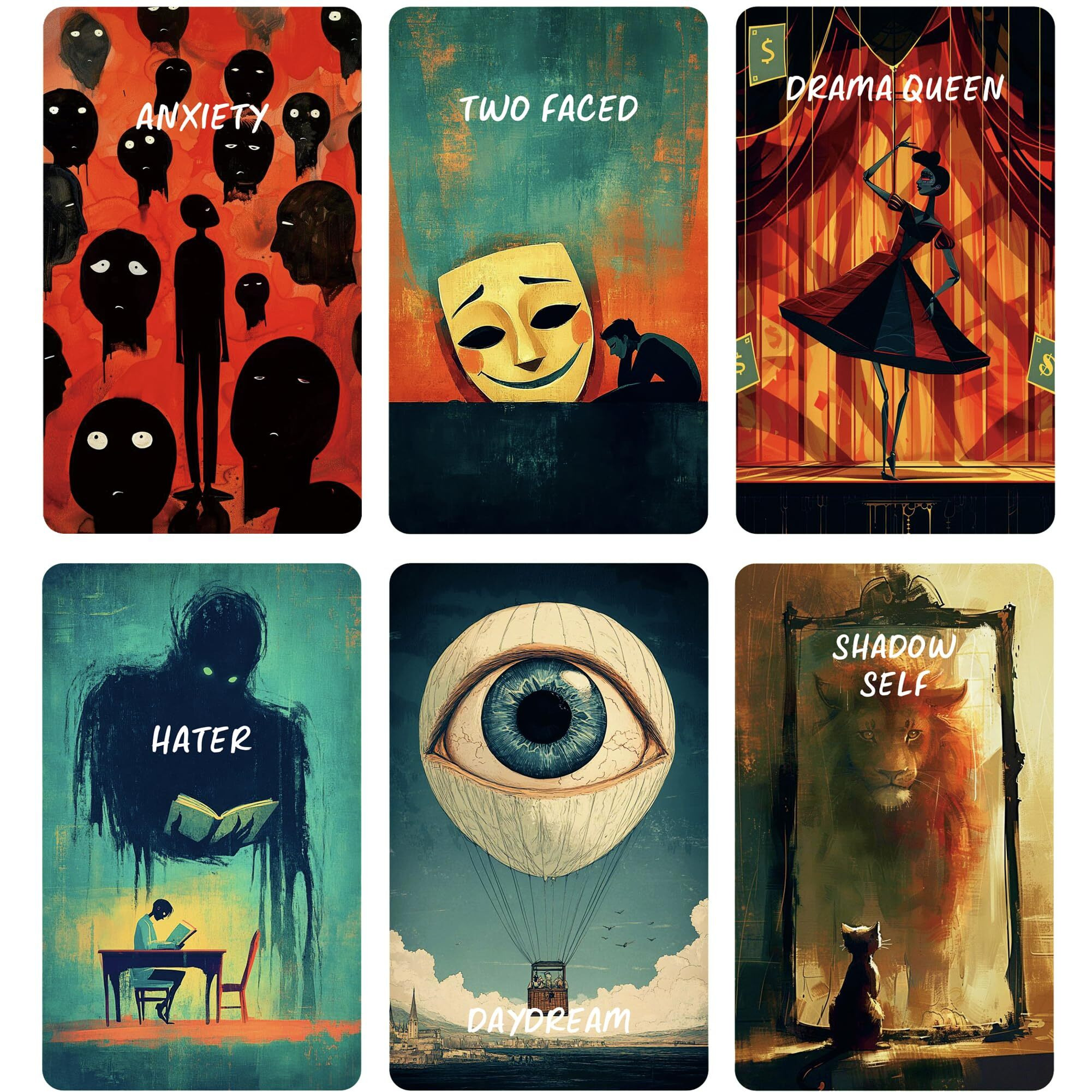 Vzmeiyre Life Happens Oracle Cards  Love Oracle Cards For Beginners  Clarifying Life Situations Oracle Deck  Spiritual Guidance