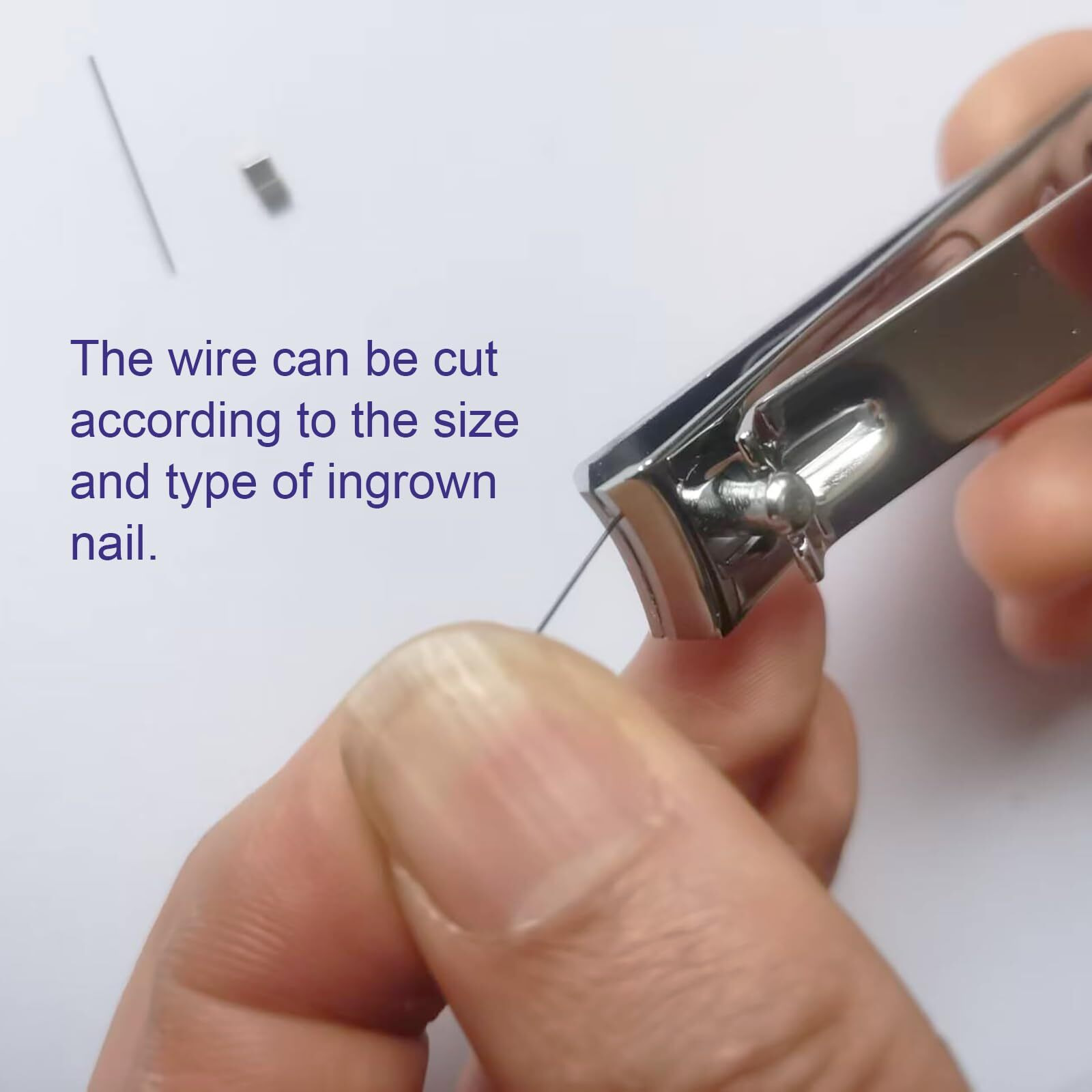 Truey Cuttable Titanium Alloy Silicone Ingrown Toenail Treatment  Designed For Curved Nail Repair  Ingrown Toenail Corrector At Home  Ingrown Toenail Removal Tool Kit  Adjustable For Any Toenail Sizes