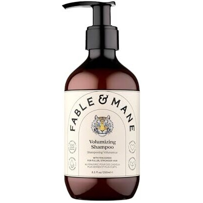 Fable And Mane Volumizing Shampoo For Fine Hair (250Ml). Sulphate Free Hair Shampoo  Volume Shampoo For Fine Hair  Vegan & Cruelty-Free Volumising Hair Products - Genuine Fable & Mane Natural Shampoos