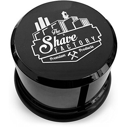 The Shave Factory Neck Strip Dispenser  Neck Strips Case  Neck Covering Paper Case Container  5 Ounce (Black Uk)