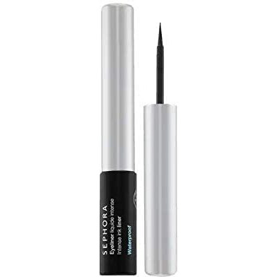 Sephora Collection Intense Felt-Tip Liquid Waterproof Eyeliner 01 - Satin Deep Black