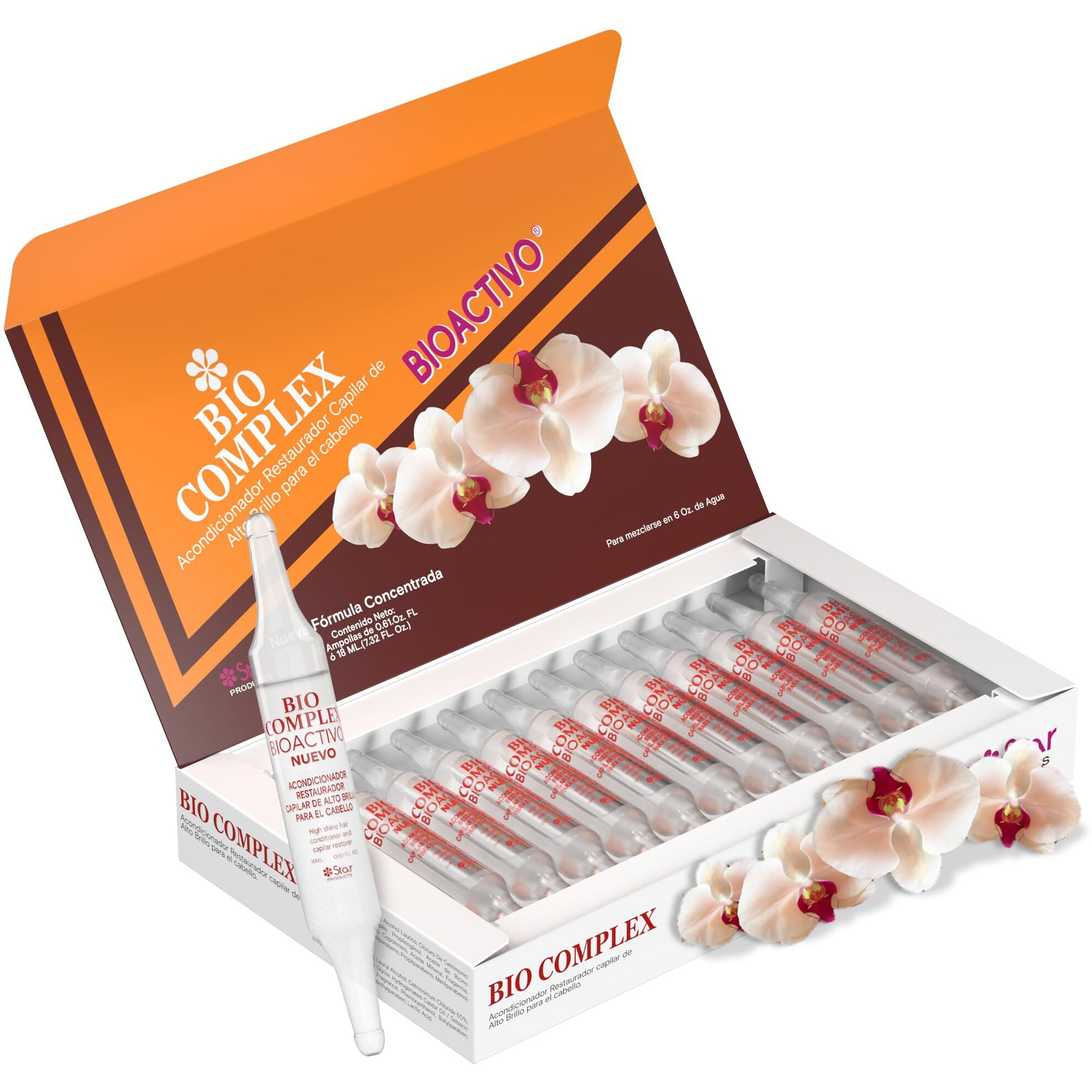 Bio Complex Bioactivo High Shine Hair Conditioner 12 Pack - 0.61 Oz Each  Intense Nourishment & Glossy Shine Treatment For All Hair Types