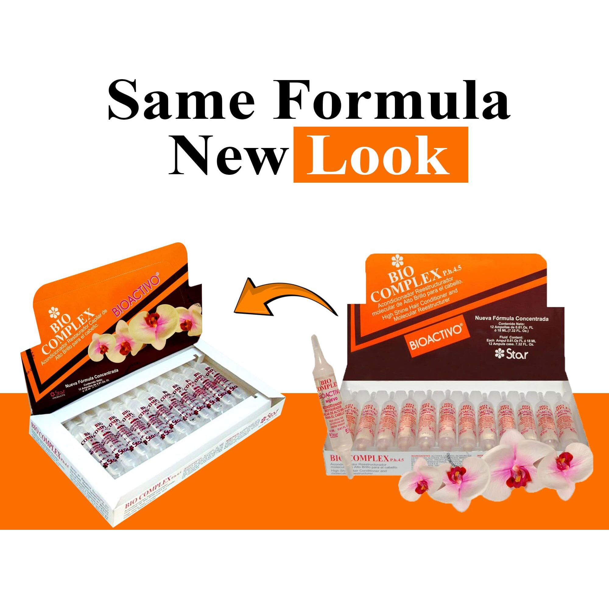 Bio Complex Bioactivo High Shine Hair Conditioner 12 Pack - 0.61 Oz Each  Intense Nourishment & Glossy Shine Treatment For All Hair Types