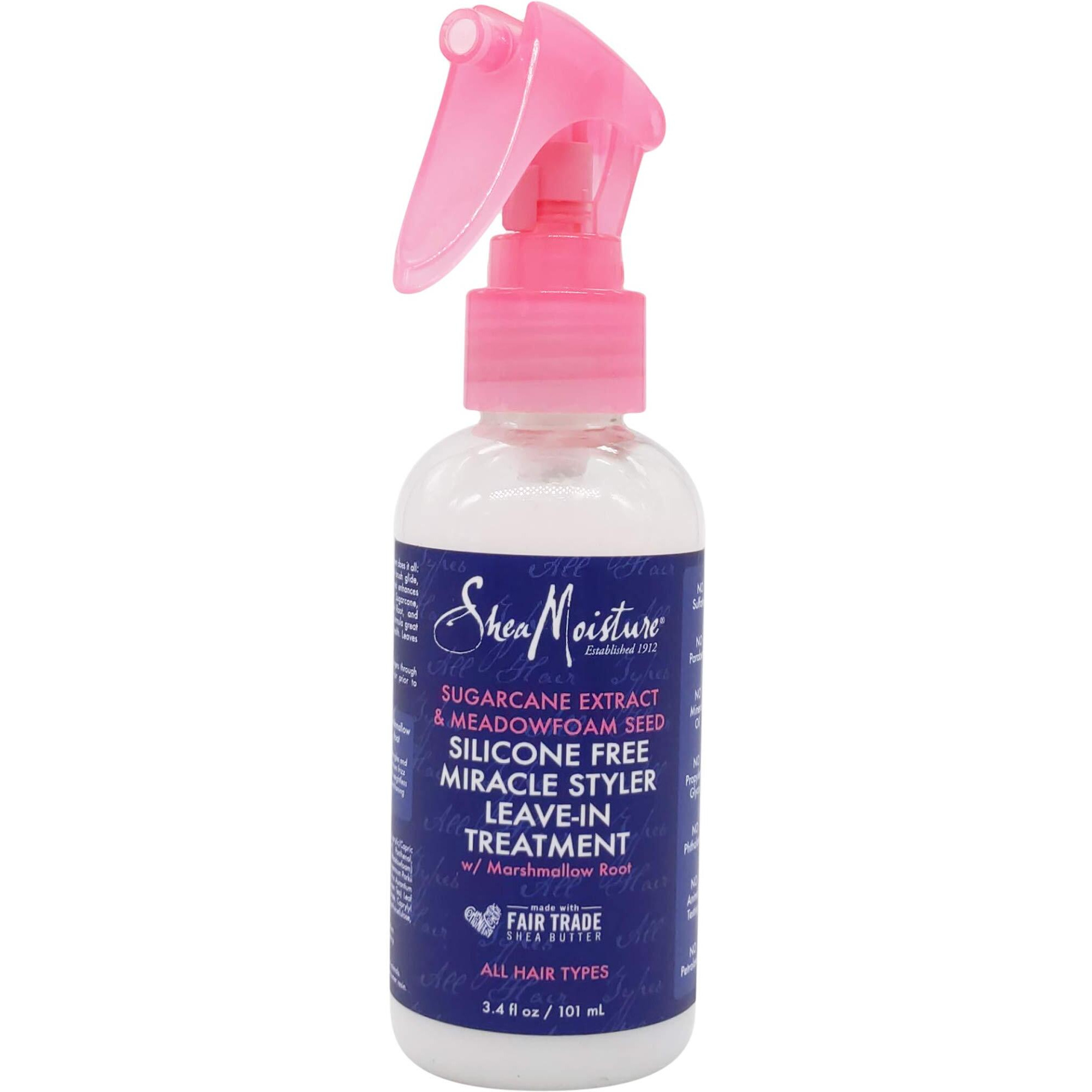 Shea Moisture  Silicone Free Miracle Styler Leave In Treatment  3.4 Fl Oz