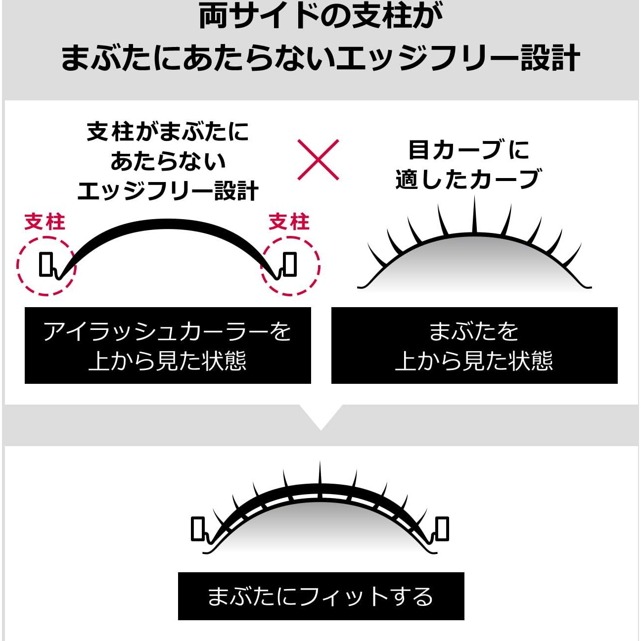 Maquillage Shiseido Edge Free Eyelash Curler  1 Ounce