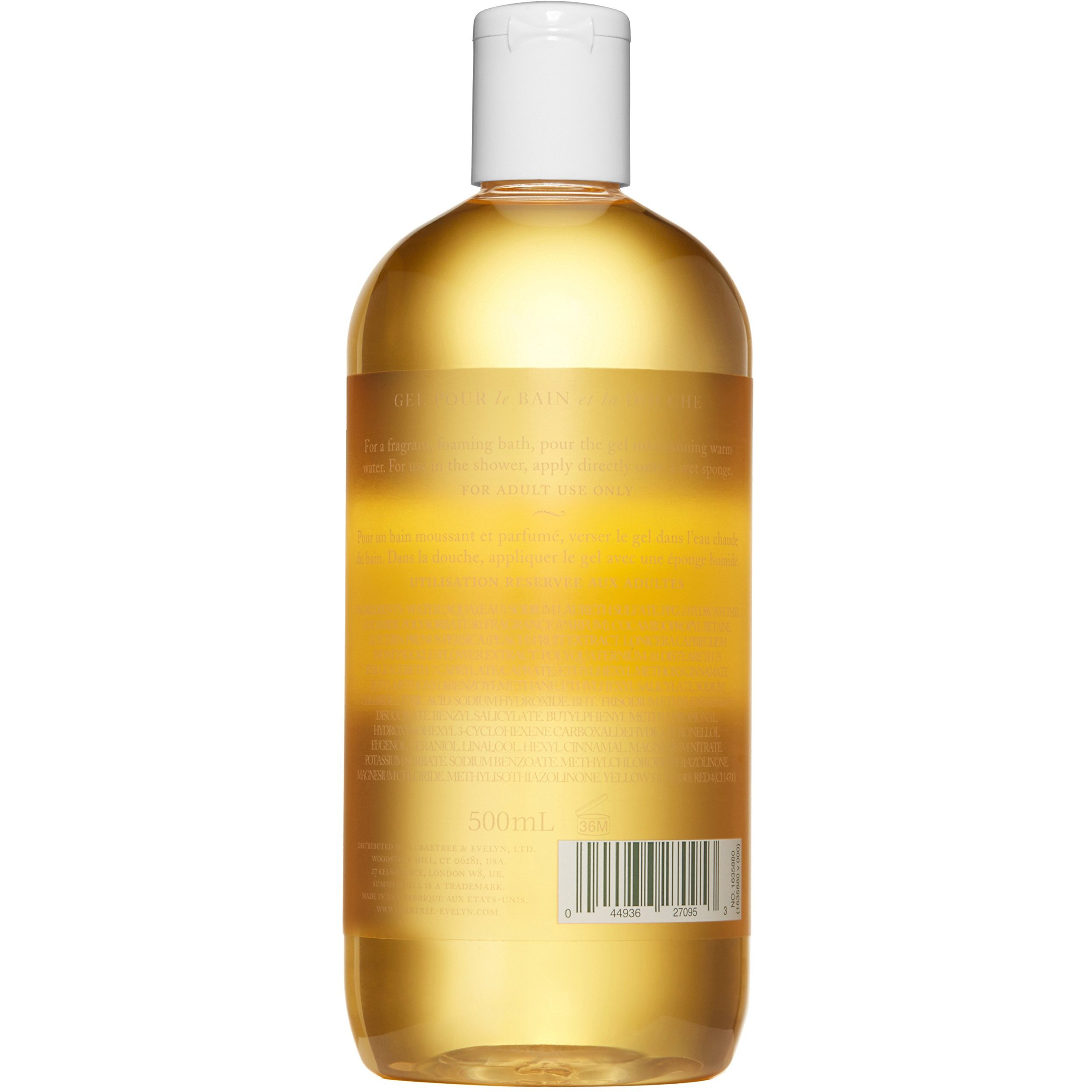 Crabtree & Evelyn Bath And Shower Gel  Summer Hill  16.9 Fl Oz