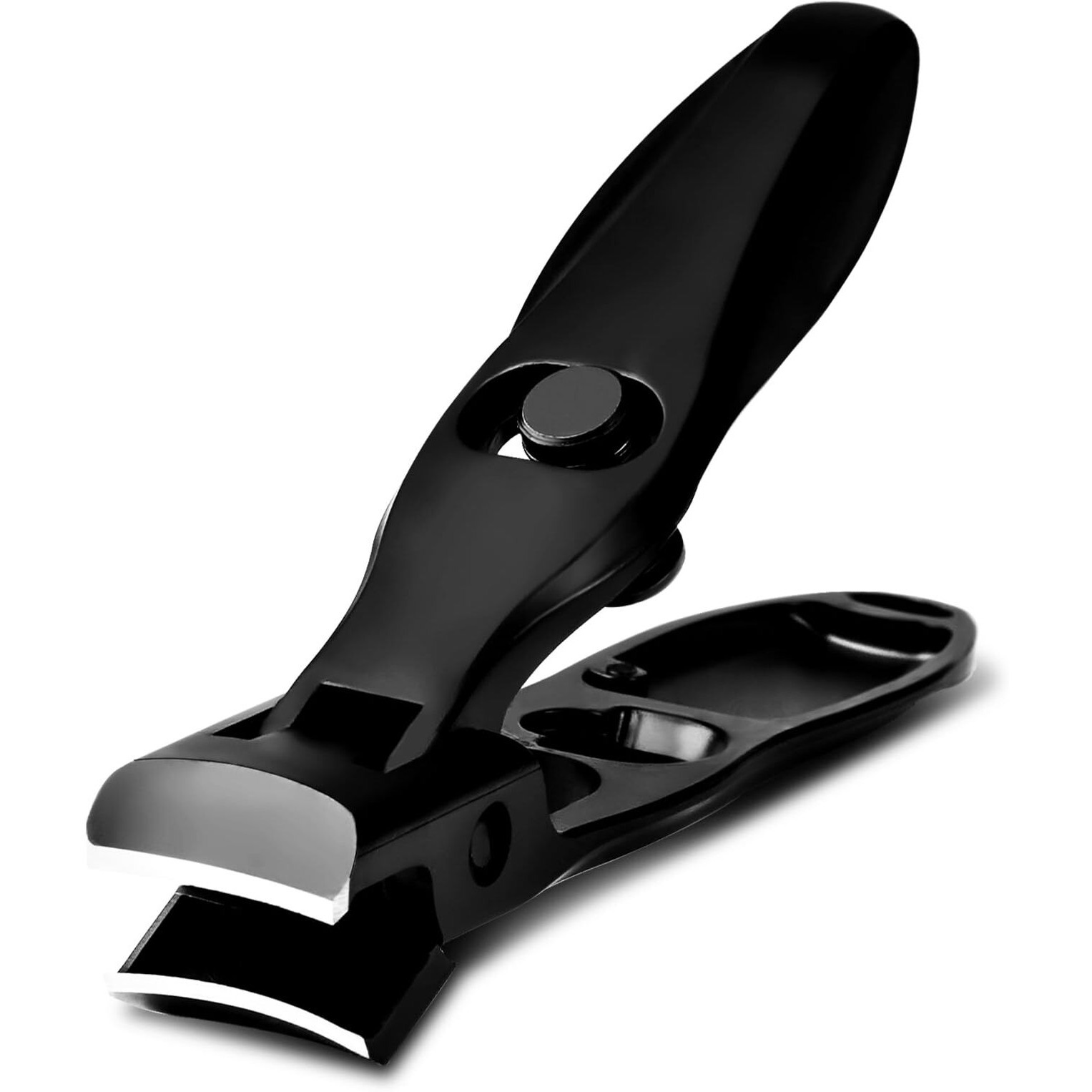 Swocky German Nail Clippers  Premium Stainless Steel Wide Jaw Anti Splash Design Ultra Sharp Heavy Duty Clippers With Ergonomic Lever Perfect For Men Women  And Seniors