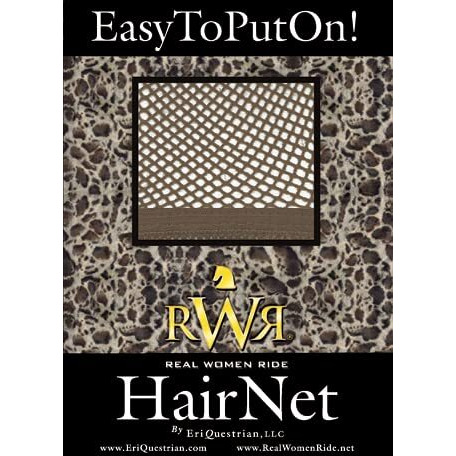 Rwr No Knot Equestrian Hair Net (Medium Brown)