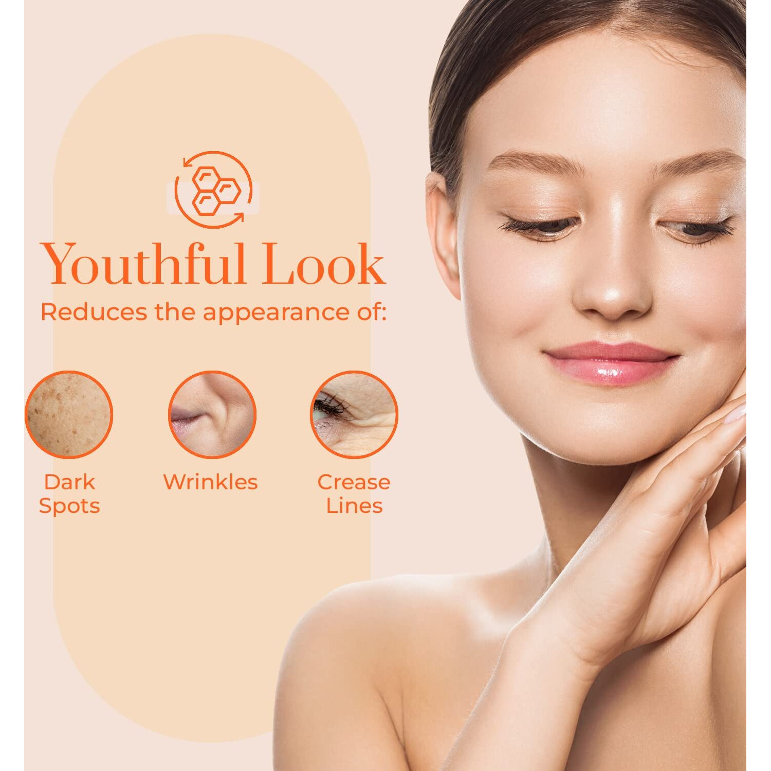 Clear Beauty Vitamin C & Collagen Day/Night Moisturizer - Dermatologist Tested  Restores & Brightens Skin Tone  Hydrating & Firming  Anti-Aging Cream  Cruelty Free Korean Skin Care - 2 Pack