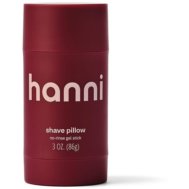 Hanni Shave Pillow  Shaving Gel For Women And Men  Hair Removal Products For Pubic  Body Hair Or Legs  In-Shower/Waterless Razor  Travel Friendly Skin Care Moisturizer  Women's Grooming  3 Oz