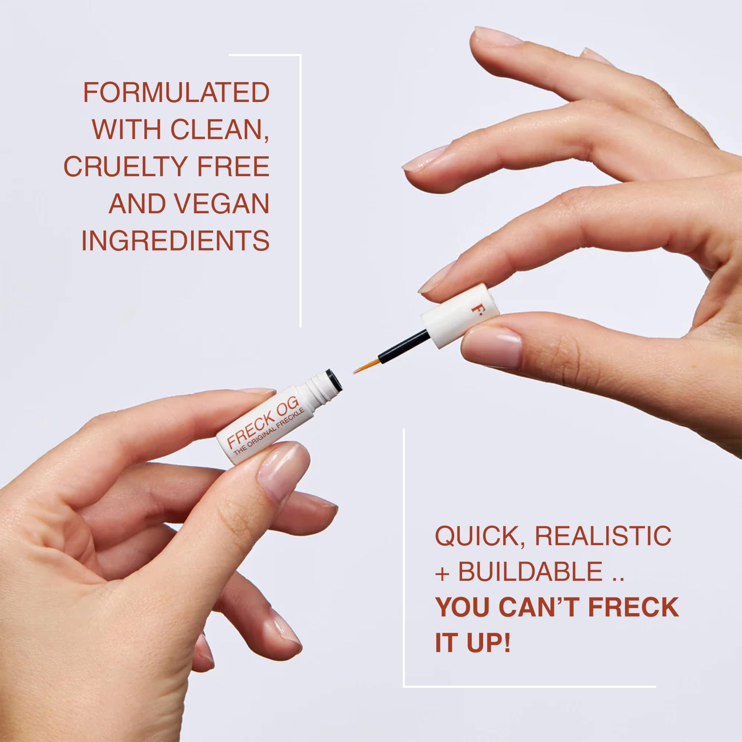 Freck Beauty The Original Freckle Freck Og - Natural Long Lasting Freckle Pen  Buildable And Easy To Use