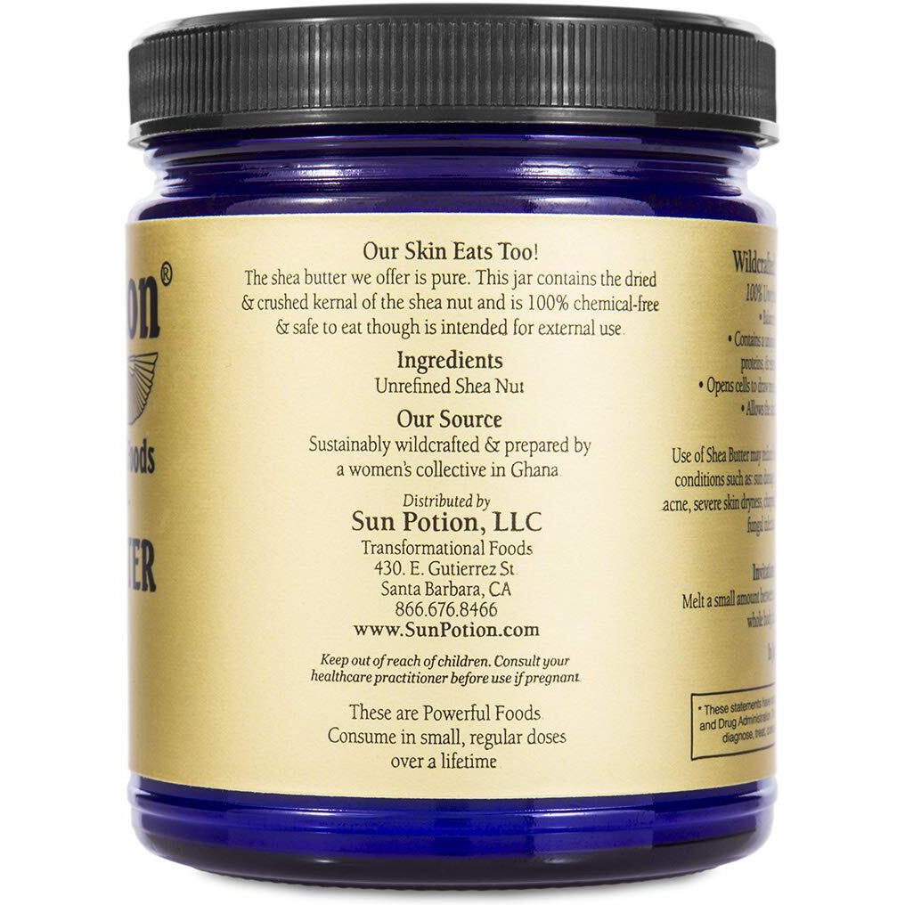 Sun Potion Shea Butter (Wildcrafted) - Skin Food (222G)