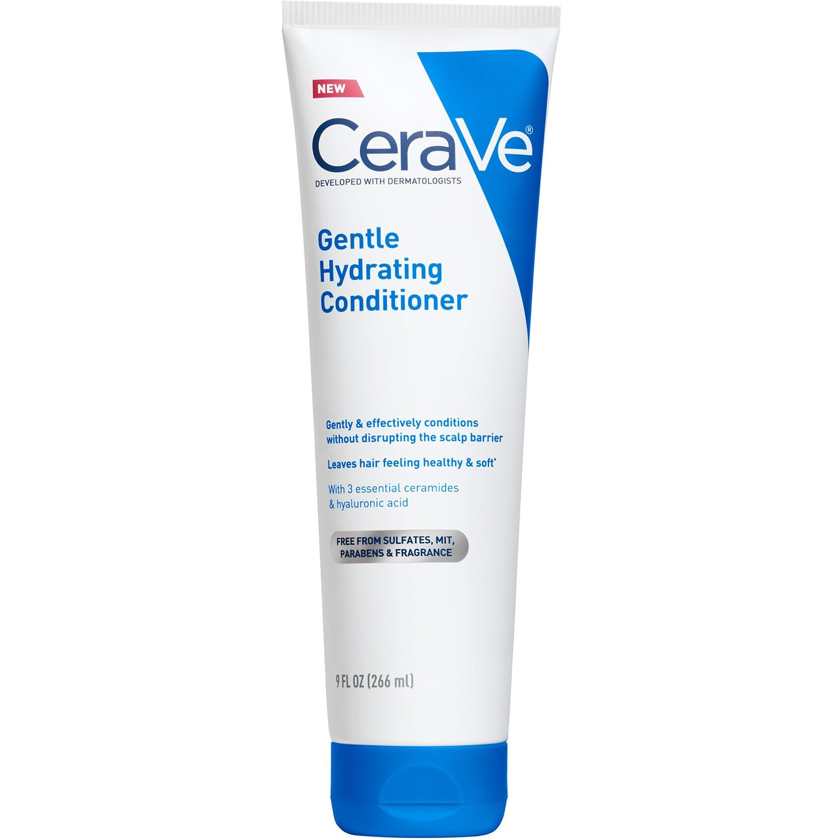 Cerave Gentle Hydrating Conditioner  Hair Conditioner With Ceramides  Niacinamide & Hyaluronic Acid  Sulfate Free & Color Safe Conditioner  Moisturizing Conditioner For All Hair & Scalp Types