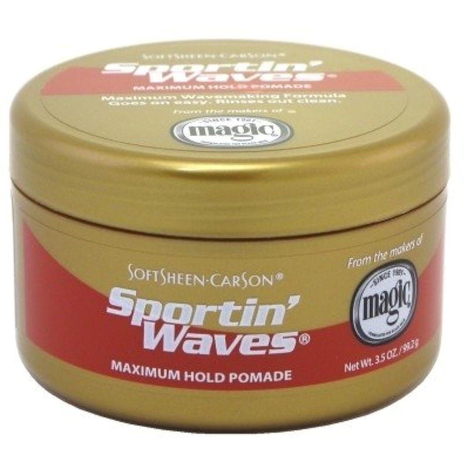 Soft Sheen Sportin Waves Maximum Hold Pomade 3.5 Oz. By Soft Sheen