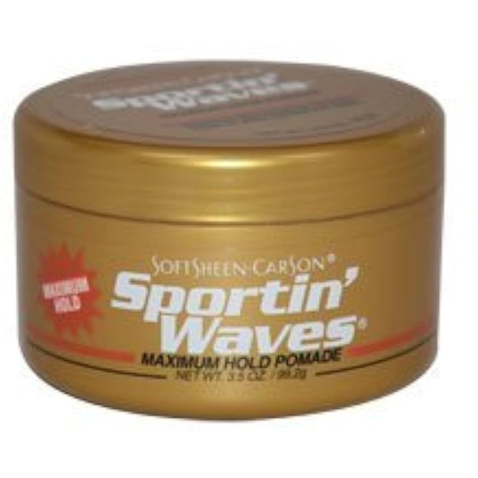 Soft Sheen Sportin Waves Maximum Hold Pomade 3.5 Oz. By Soft Sheen