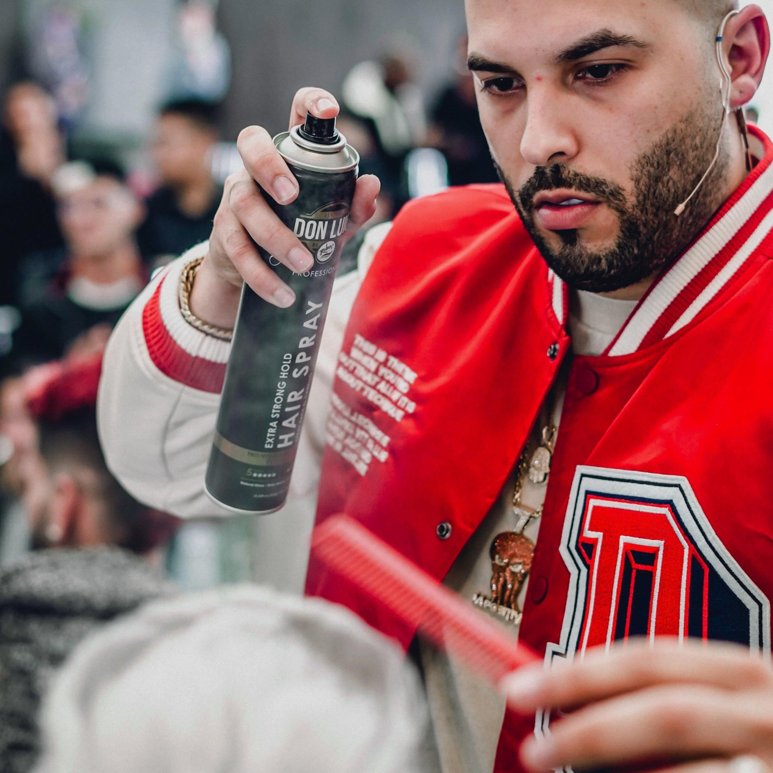 Rolda Extra Strong Hold Hair Spray - Holding Spray With Matte Finish  Pro-Vitamin B5  Fights Moisture & Humidity  Catch Flyaways 13.52Oz