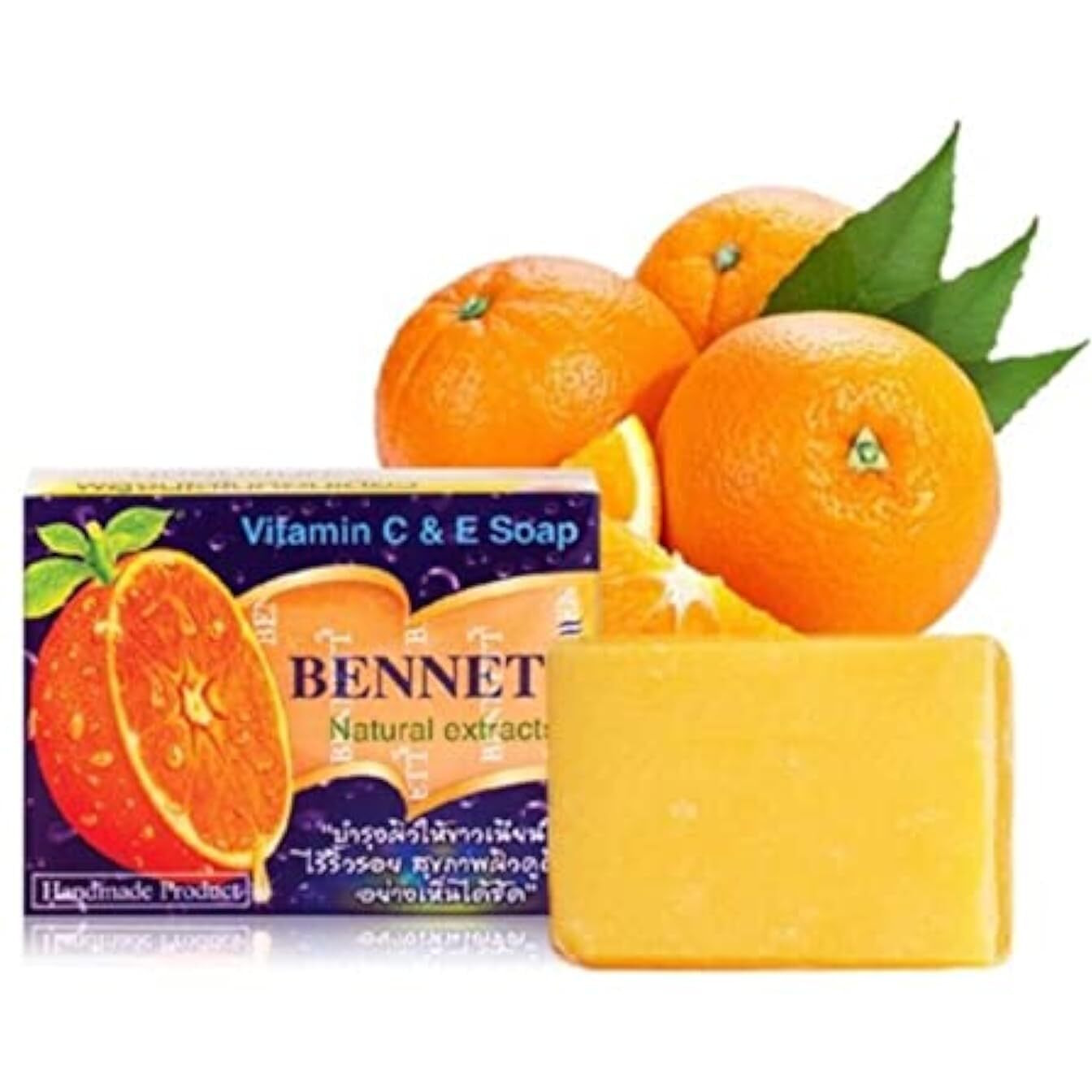 Bennett Vitamin C&E Soap Natural Extracts/Thai Soap 130 G.