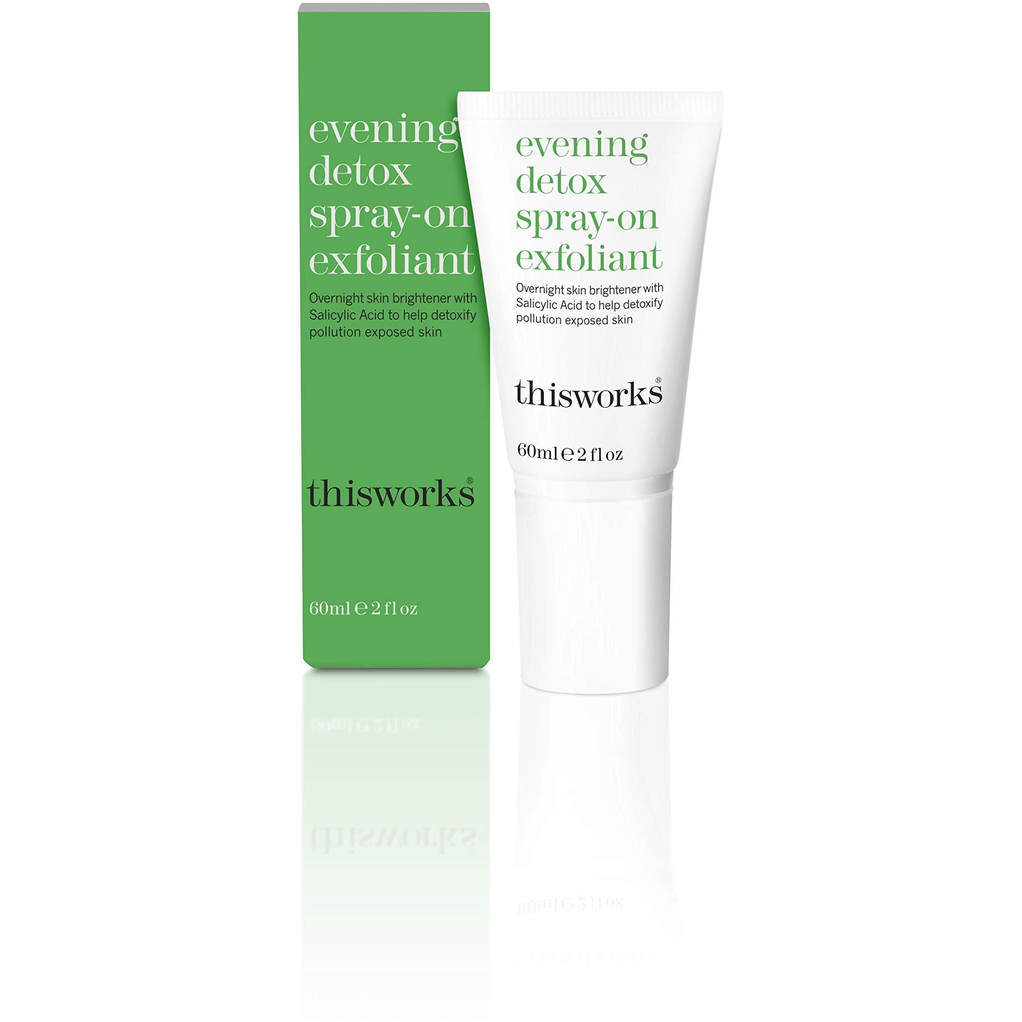 ~Thisworks Evening Detox Spray-On Exfoliant Skin Brightener  60Ml | 2 Fl Oz
